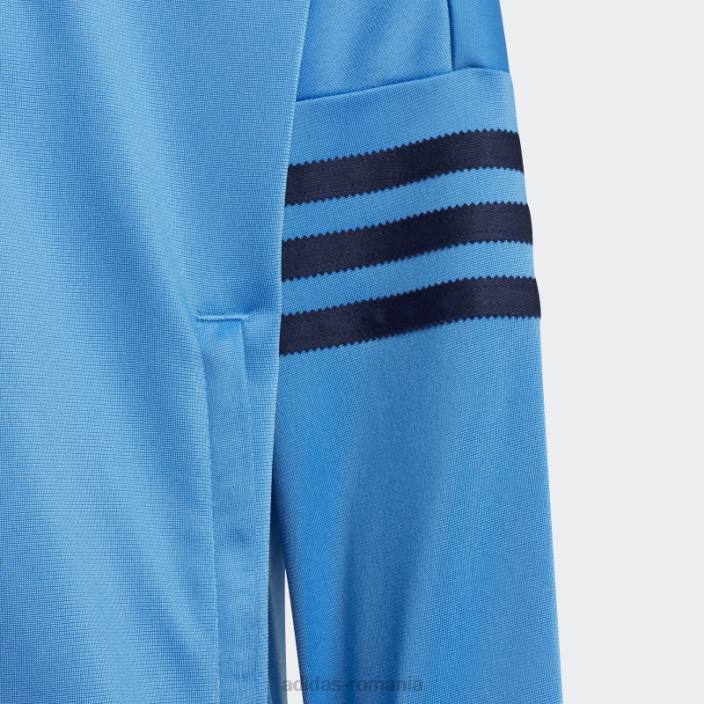 Adidas jachetă adicolor albastră copii albastru 2JBN25001