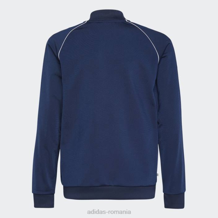 Adidas jachetă adicolor sst night indigo copii indigo de noapte 2JBN25039