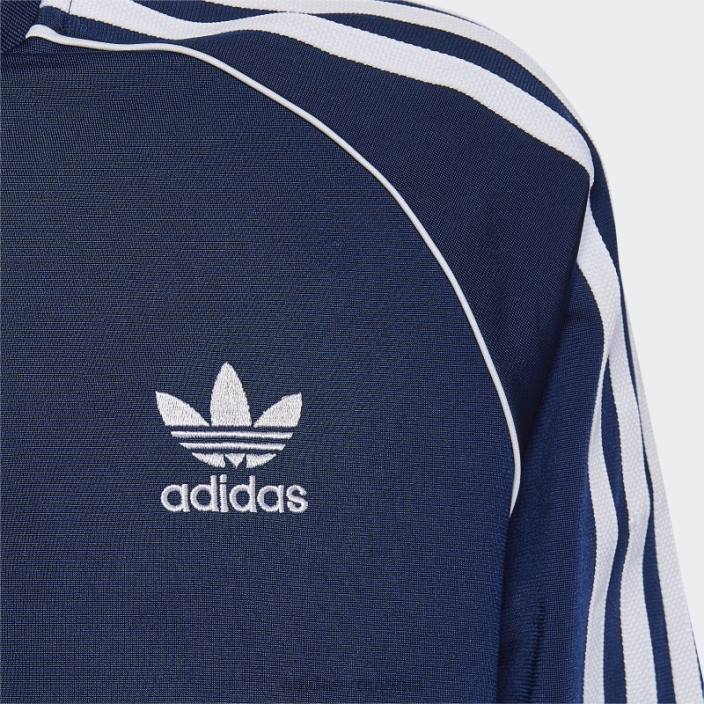 Adidas jachetă adicolor sst night indigo copii indigo de noapte 2JBN25039