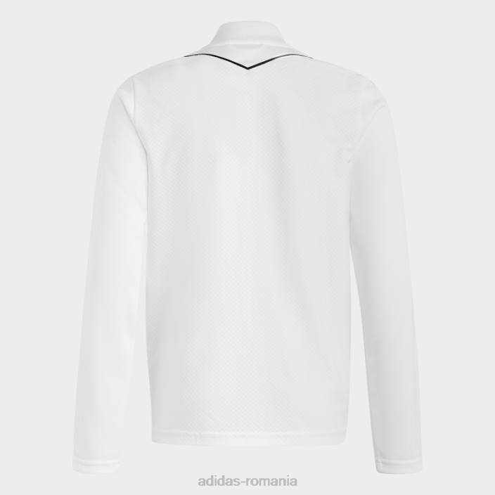 Adidas jachetă albă de antrenament liga tiro 23 copii alb 2JBN25031