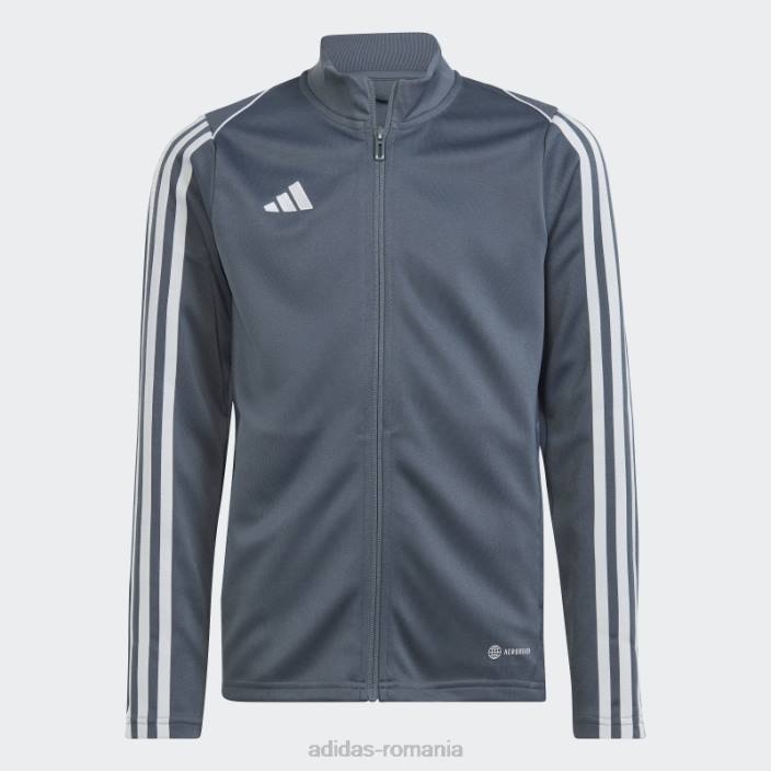 Adidas jachetă de antrenament onix tiro 23 league copii onix 2JBN25042