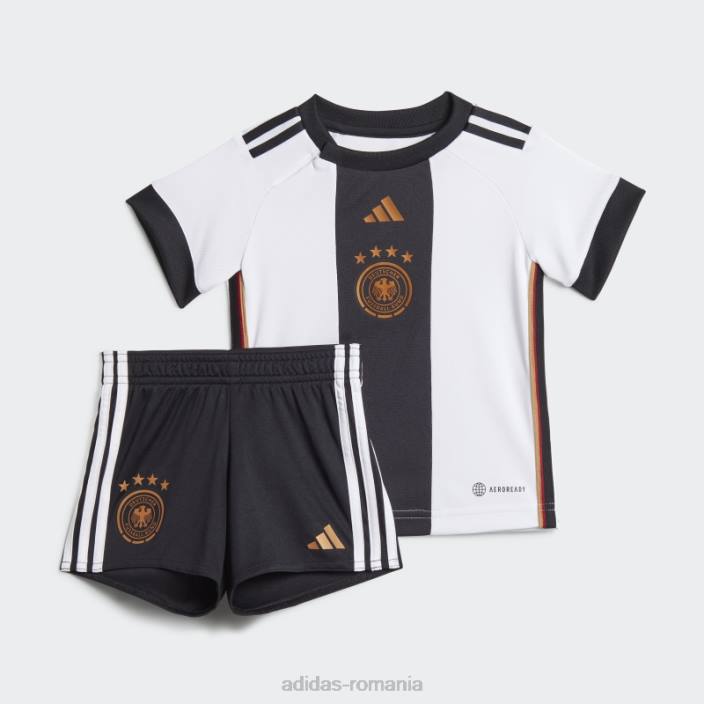 Adidas germany 22 home kit bebelusi alb adidas copii alb 2JBN25344