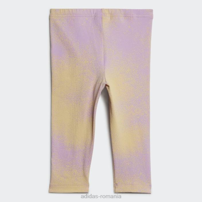 Adidas logo grafic lila echipaj set adidas copii liliac 2JBN25580