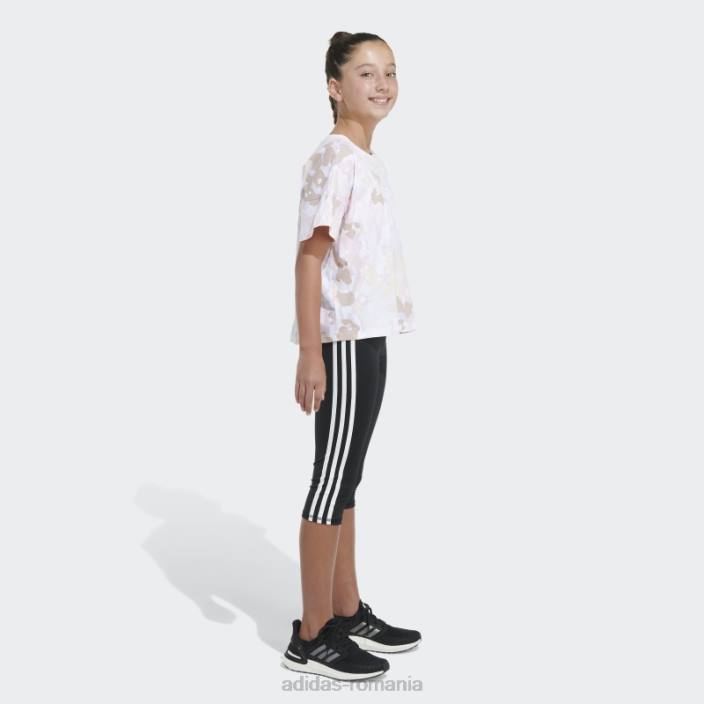 Adidas Tricou cu imprimeu largi alb adidas copii alb 2JBN25434