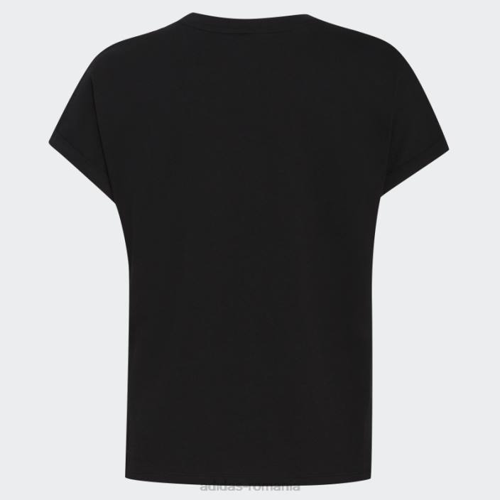 Adidas tricou dolman talie 22 negru adidas copii negru 2JBN25380