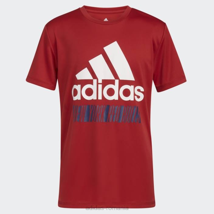 Adidas tricou roșu New York Red Bulls adidas copii roșu 2JBN25107