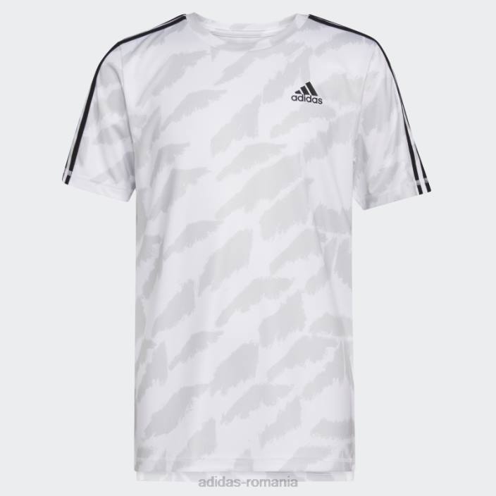 Adidas tricou xpress cu imprimeu peste tot alb adidas copii alb 2JBN25014