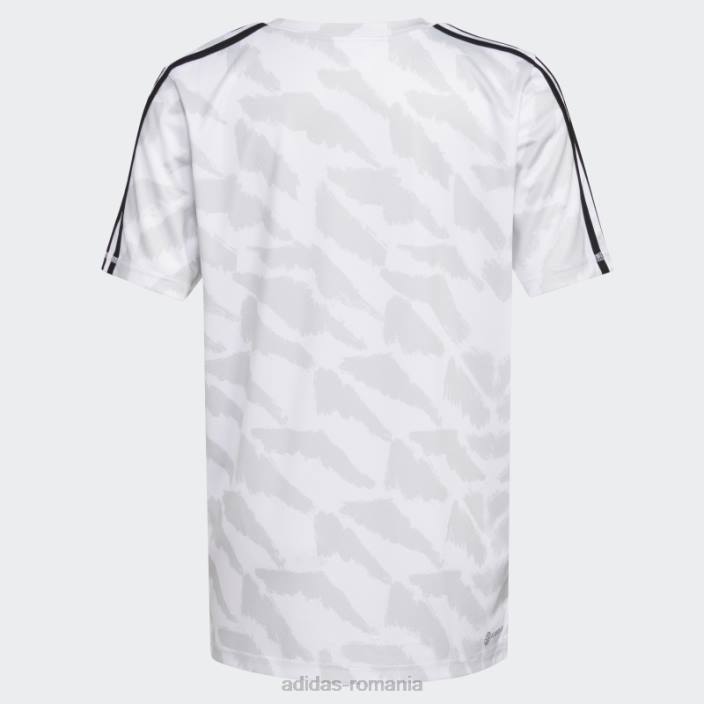 Adidas tricou xpress cu imprimeu peste tot alb adidas copii alb 2JBN25014