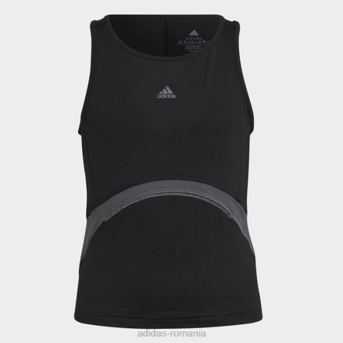 Adidas maiou negru aeroready hiit copii negru/gri/argintiu 2JBN25379