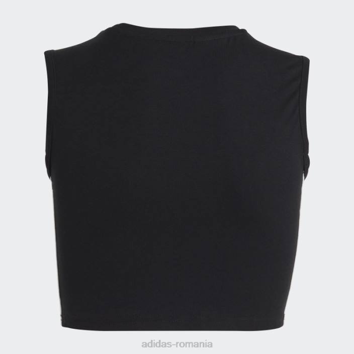 Adidas top negru adicolor crop copii negru 2JBN25048