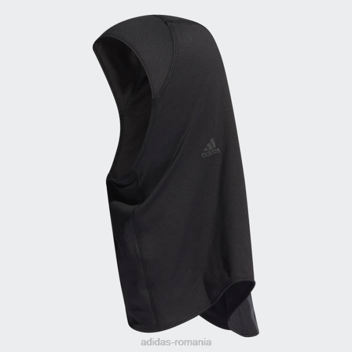 Adidas rulați pictograme 3 dungi sport hijab negru femei negru 2JBN3277