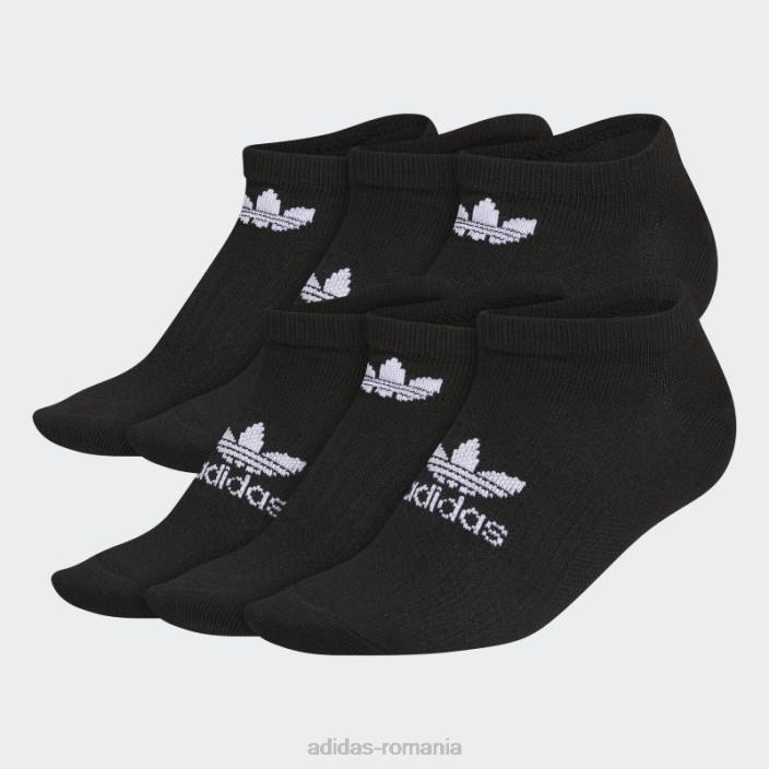 Adidas ciorapi negri clasici superlite neprezentati 6 perechi femei negru 2JBN24353