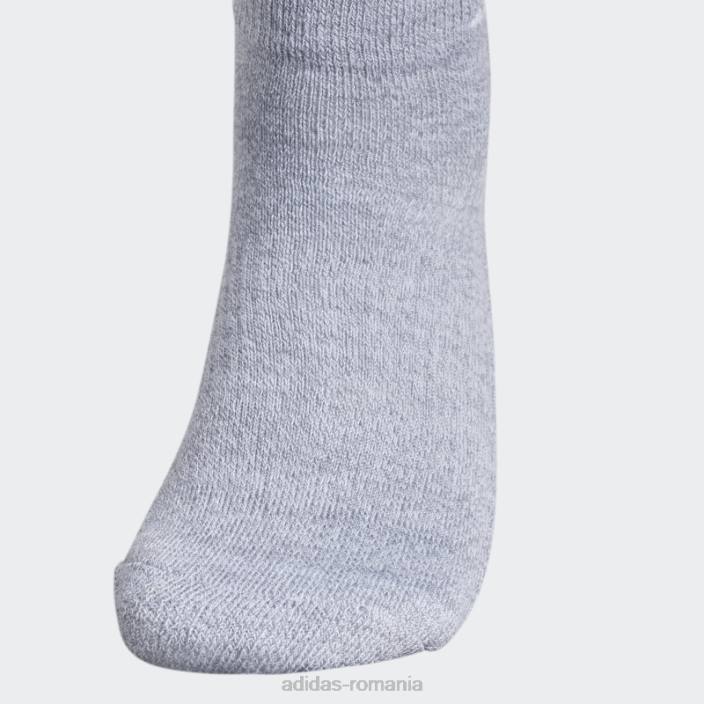 Adidas șosete atletice decoltate 6 perechi adidas gri mediu femei gri mediu 2JBN24384