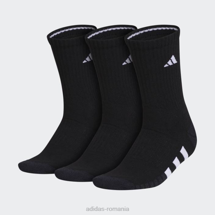 Adidas șosete cu perne de echipaj 3 perechi gri femei gri inchis 2JBN24360