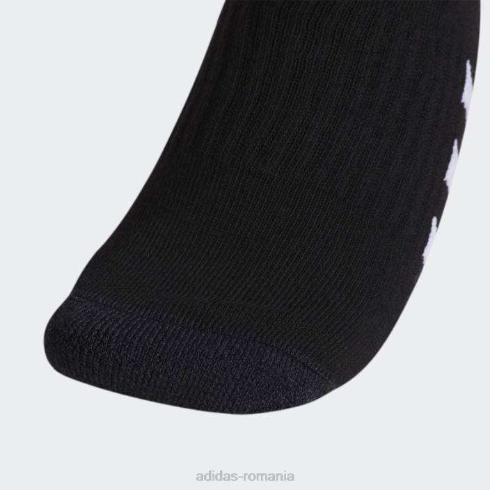 Adidas șosete cu perne de echipaj 3 perechi gri femei gri inchis 2JBN24360