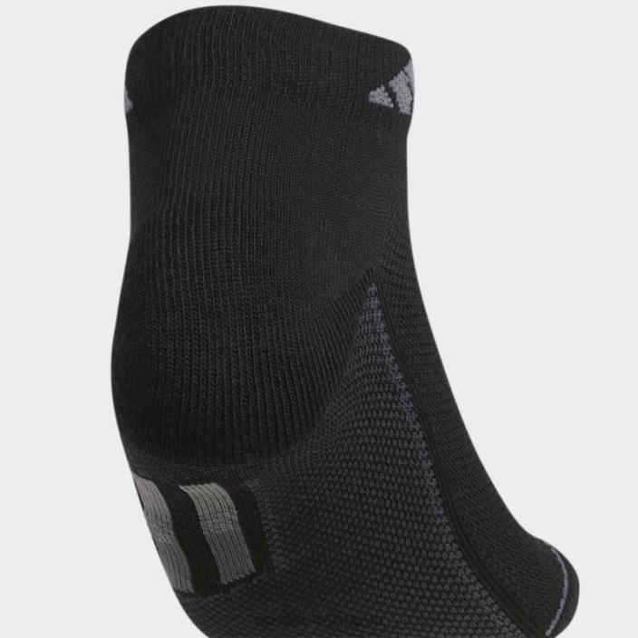Adidas șosete decoltate cu dungi superlite negre 3 perechi femei negru 2JBN24365
