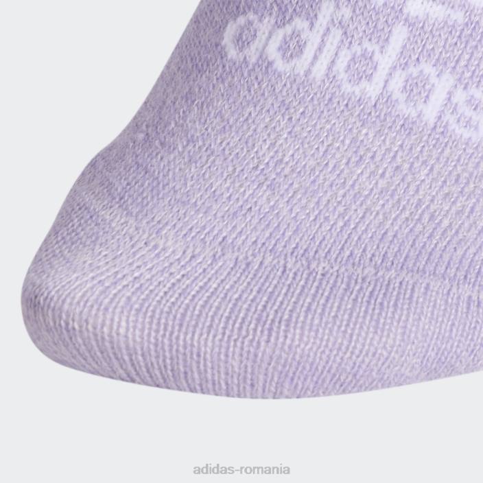 Adidas șosete liliac superlite super-no-show 6 perechi femei liliac/albastru zorilor 2JBN24347