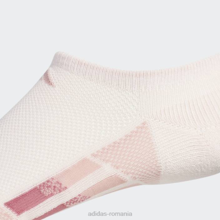 Adidas șosete neprezentate cu dungi superlite 3 perechi roz deschis femei roz deschis 2JBN24380