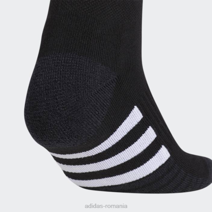 Adidas șosete sferturi căptușite 3 perechi gri femei gri inchis 2JBN24381