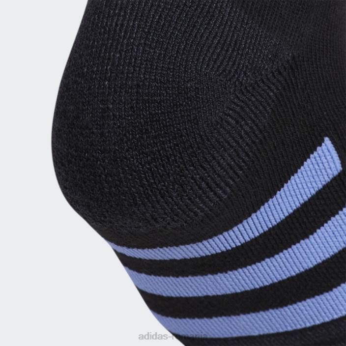 Adidas perniți 3 șosete neprezentate 3 perechi negre femei negru/albastru/gri 2JBN24397