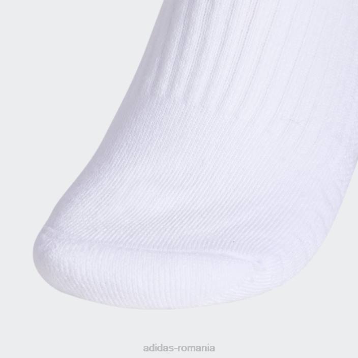 Adidas perniți 3 șosete neprezentate 3 perechi onix femei alb/onix 2JBN24368