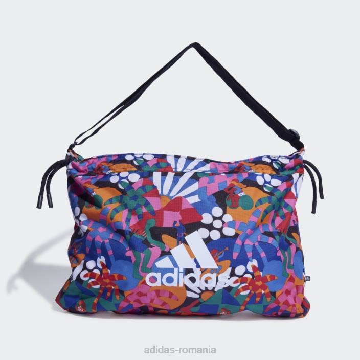 Adidas x farm rio imbracaminte sport sezoniera geanta shopper umar multicolor fierbinte femei multicolor/alb/negru 2JBN10914