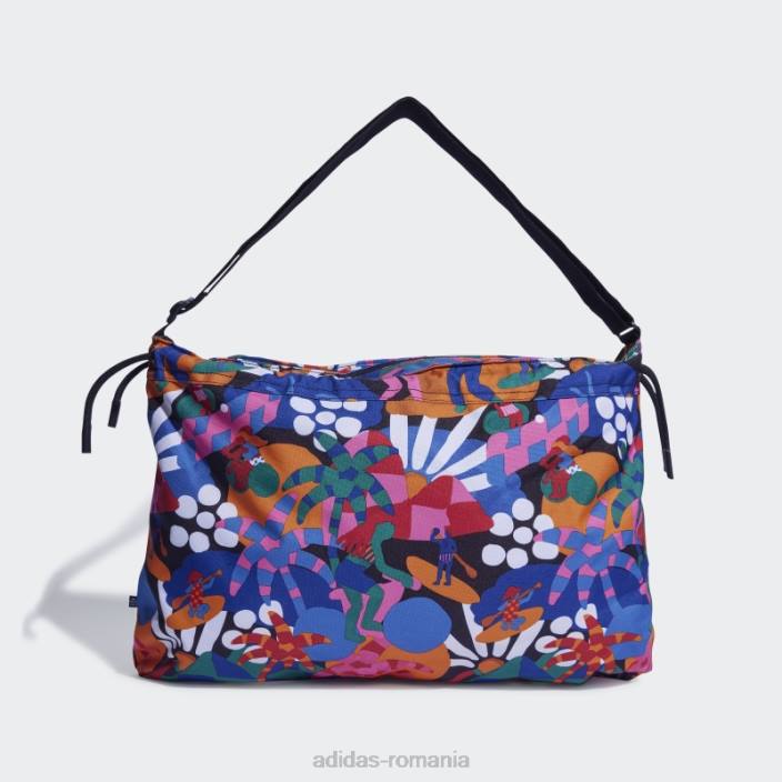 Adidas x farm rio imbracaminte sport sezoniera geanta shopper umar multicolor fierbinte femei multicolor/alb/negru 2JBN10914