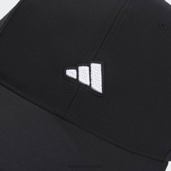 Adidas șapcă neagră cu plasture cu logo femei negru 2JBN3274