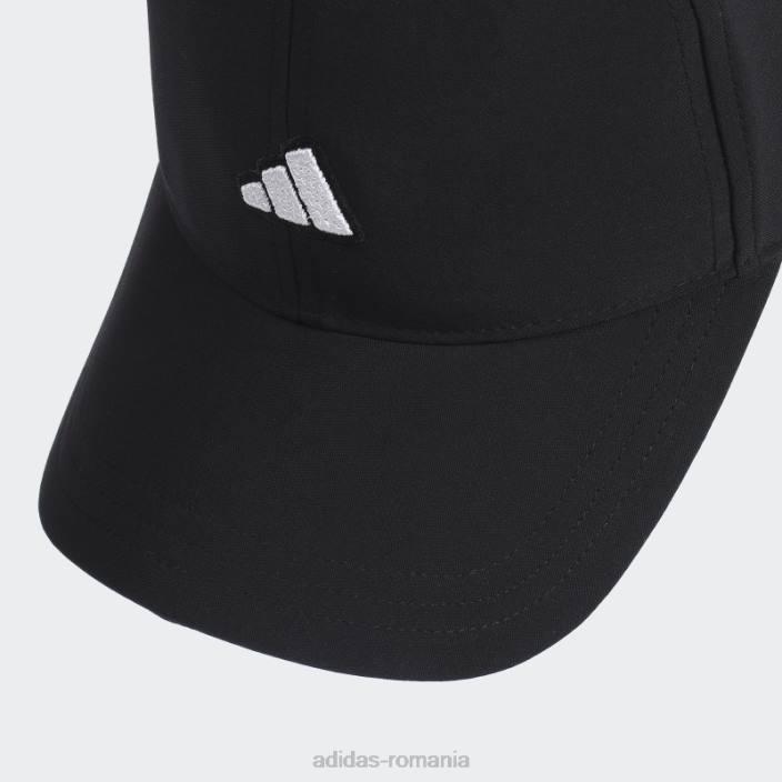 Adidas șapcă neagră cu plasture cu logo femei negru 2JBN3274