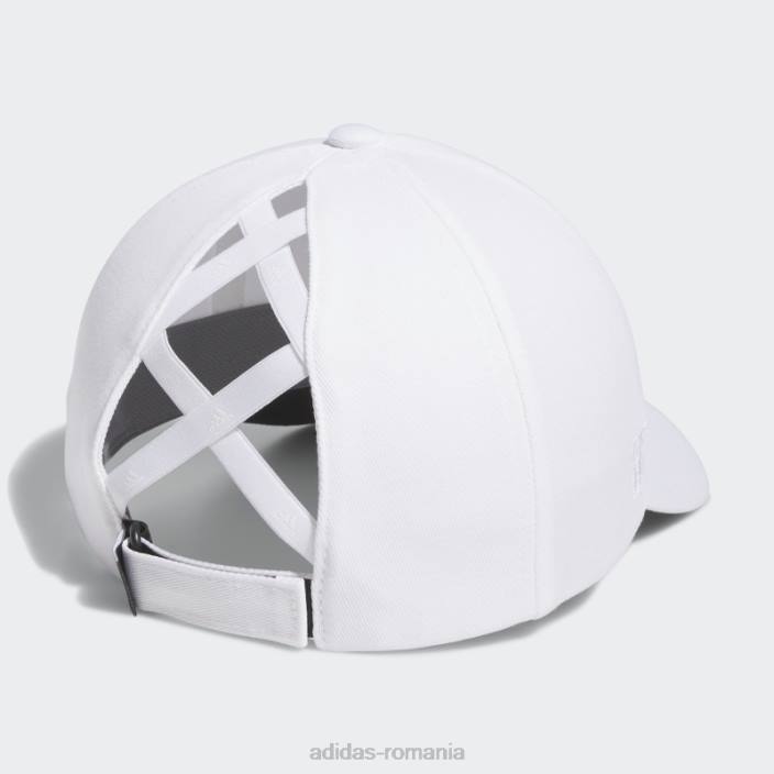 Adidas pălărie albă de golf încrucișată femei alb/albastru 2JBN10894