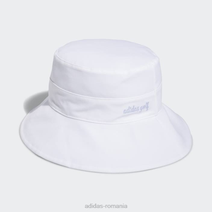 Adidas pălărie de soare cu coadă de cal reversibilă albă femei alb 2JBN10939