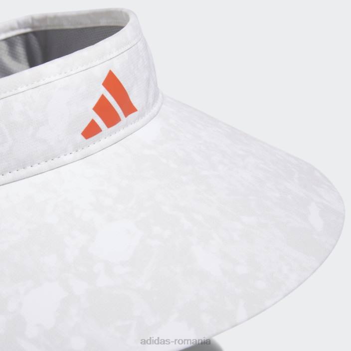 Adidas vizor alb pentru tur cu boruri late femei alb/gri 2JBN10942