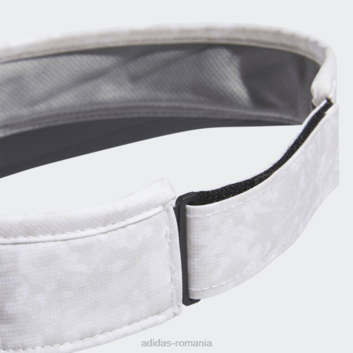 Adidas vizor alb pentru tur cu boruri late femei alb/gri 2JBN10942
