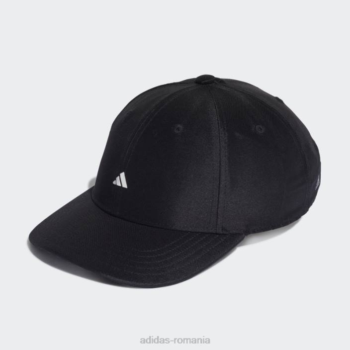 Adidas șapcă de baseball din satin la modă neagră femei negru 2JBN11040