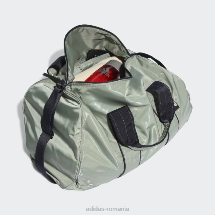Adidas geantă de antrenament studio verde argintiu femei verde argintiu/cerneală/alb 2JBN10852