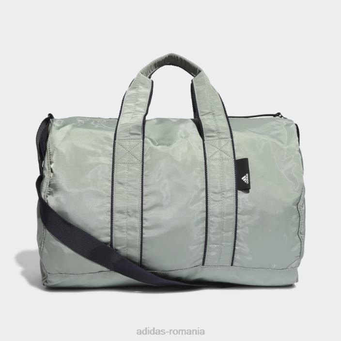 Adidas geantă de antrenament studio verde argintiu femei verde argintiu/cerneală/alb 2JBN3269