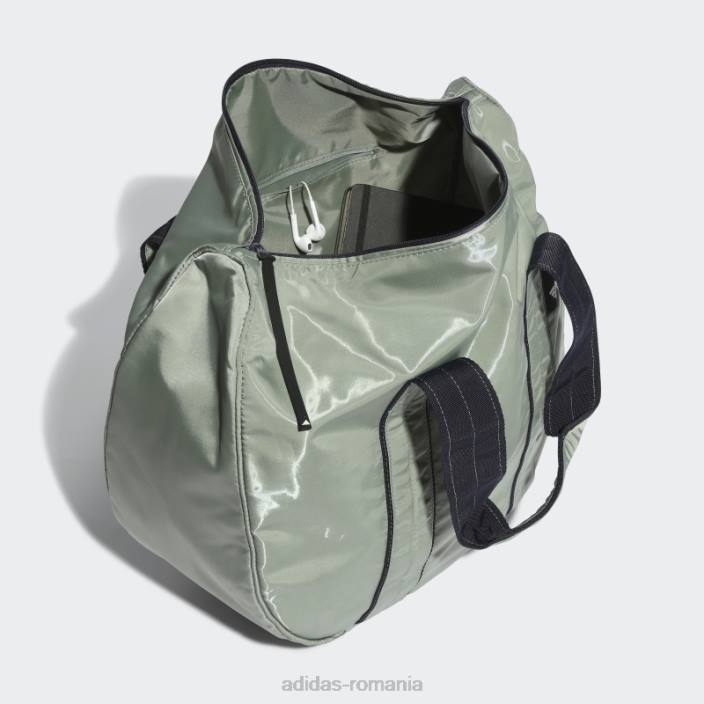 Adidas geantă de umăr studio tote verde argintiu femei verde argintiu/cerneală/alb 2JBN10900