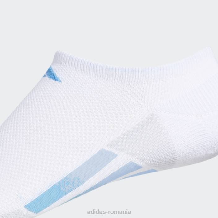 Adidas șosete neprezentate cu dungi superlite albe fierbinți 3 perechi adidas femei alb 2JBN10959