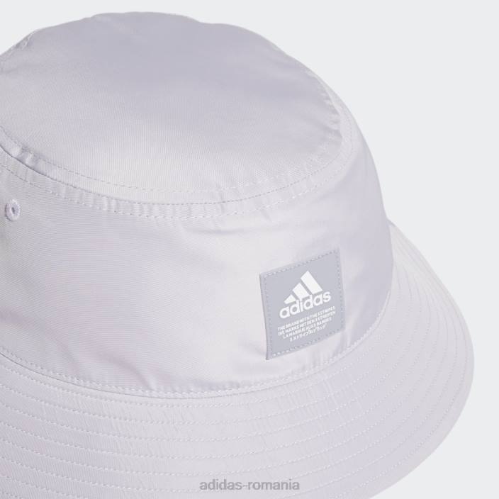 Adidas pălărie de găleată pliabilă argintie femei argintiu/violet/alb 2JBN10919