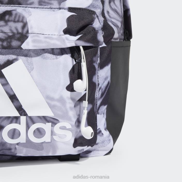 Adidas rucsac negru cu grafic clasic femei alb negru 2JBN11038