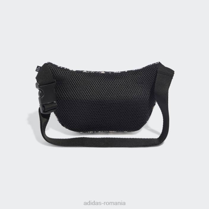 Adidas geantă de talie cu grafic șarpe la modă neagră femei multicolor/negru 2JBN10875