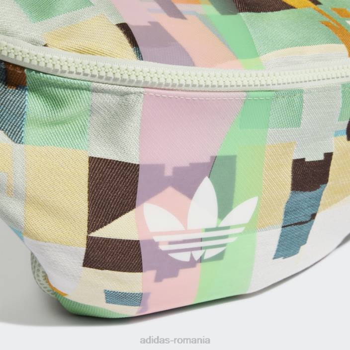 Adidas geanta de talie multicolora femei multicolor/verde 2JBN11024
