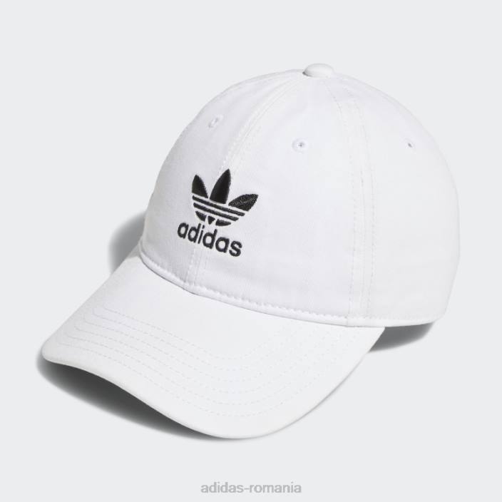 Adidas modă albă relaxată cu cureaua cu spate femei alb 2JBN10841