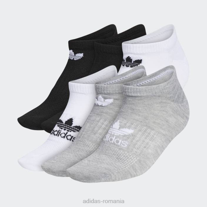 Adidas șosete clasice superlite fără prezentare 6 perechi gri femei gri 2JBN10987
