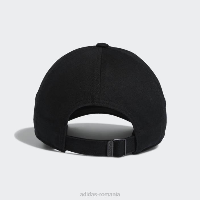 Adidas pălărie neagră cu mini logo adidas femei negru 2JBN11013