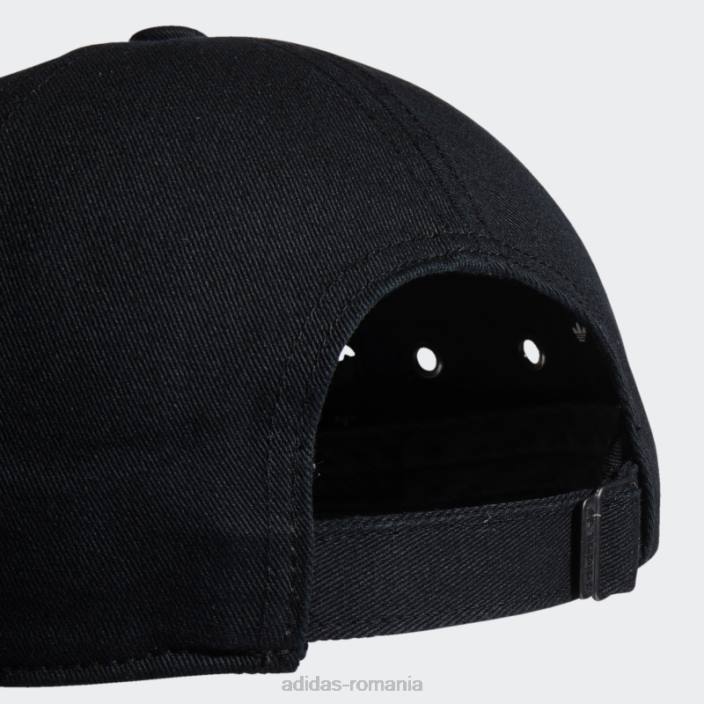 Adidas pălărie neagră cu mini logo adidas femei negru 2JBN11013
