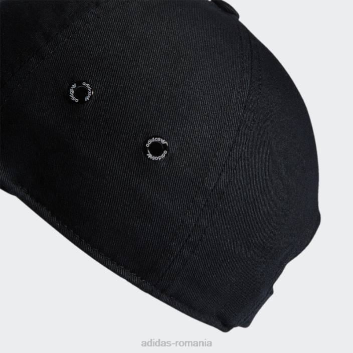 Adidas pălărie neagră cu mini logo adidas femei negru 2JBN11013