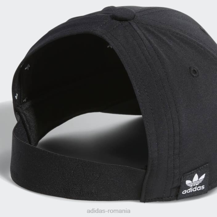 Adidas pălărie neagră elastic fit fără spate femei negru 2JBN10856