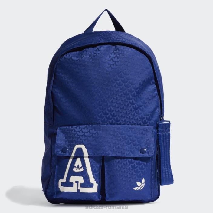 Adidas rucsac trifoil jacquard monogram victory blue femei albastru victorie 2JBN10874