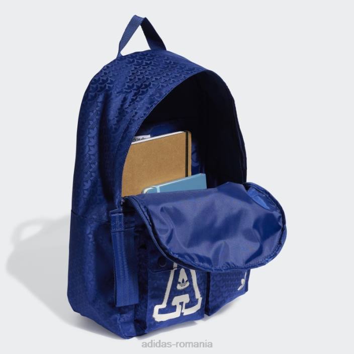 Adidas rucsac trifoil jacquard monogram victory blue femei albastru victorie 2JBN10874